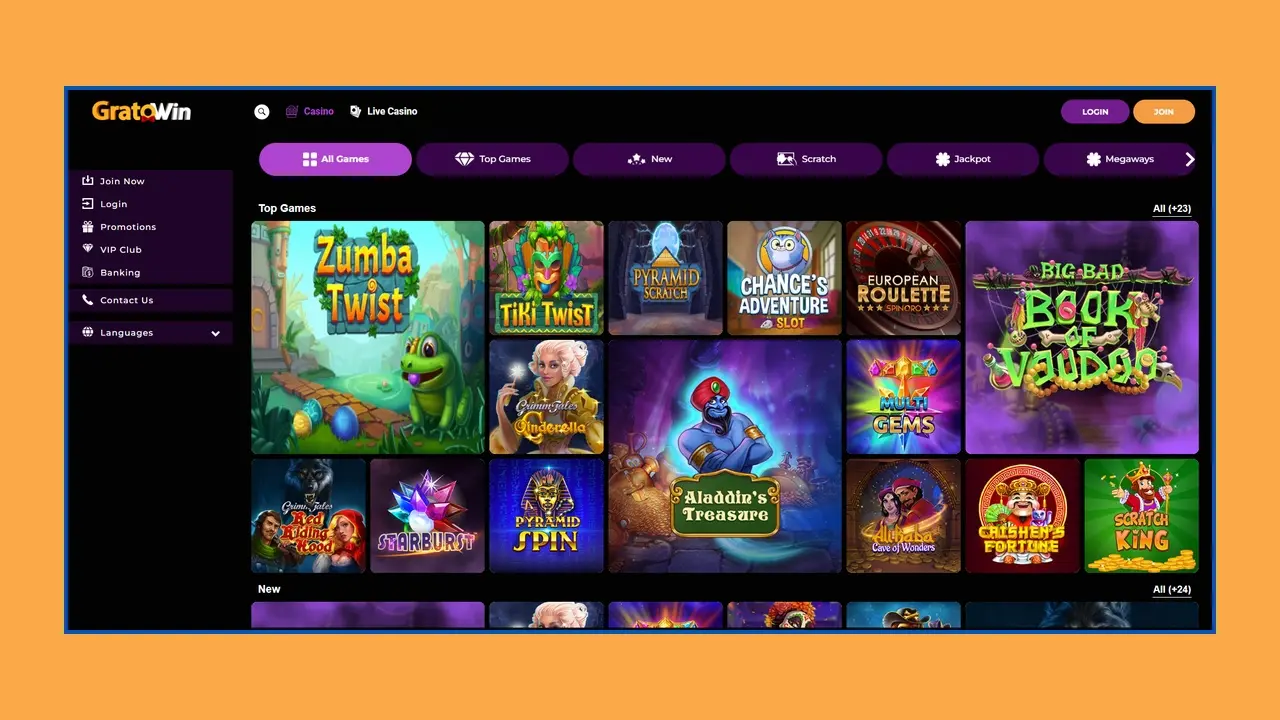 Come avviare una versione mobile in Gratowin?